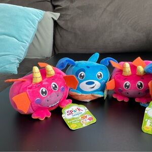 Reversible Plush Stuffed Animals